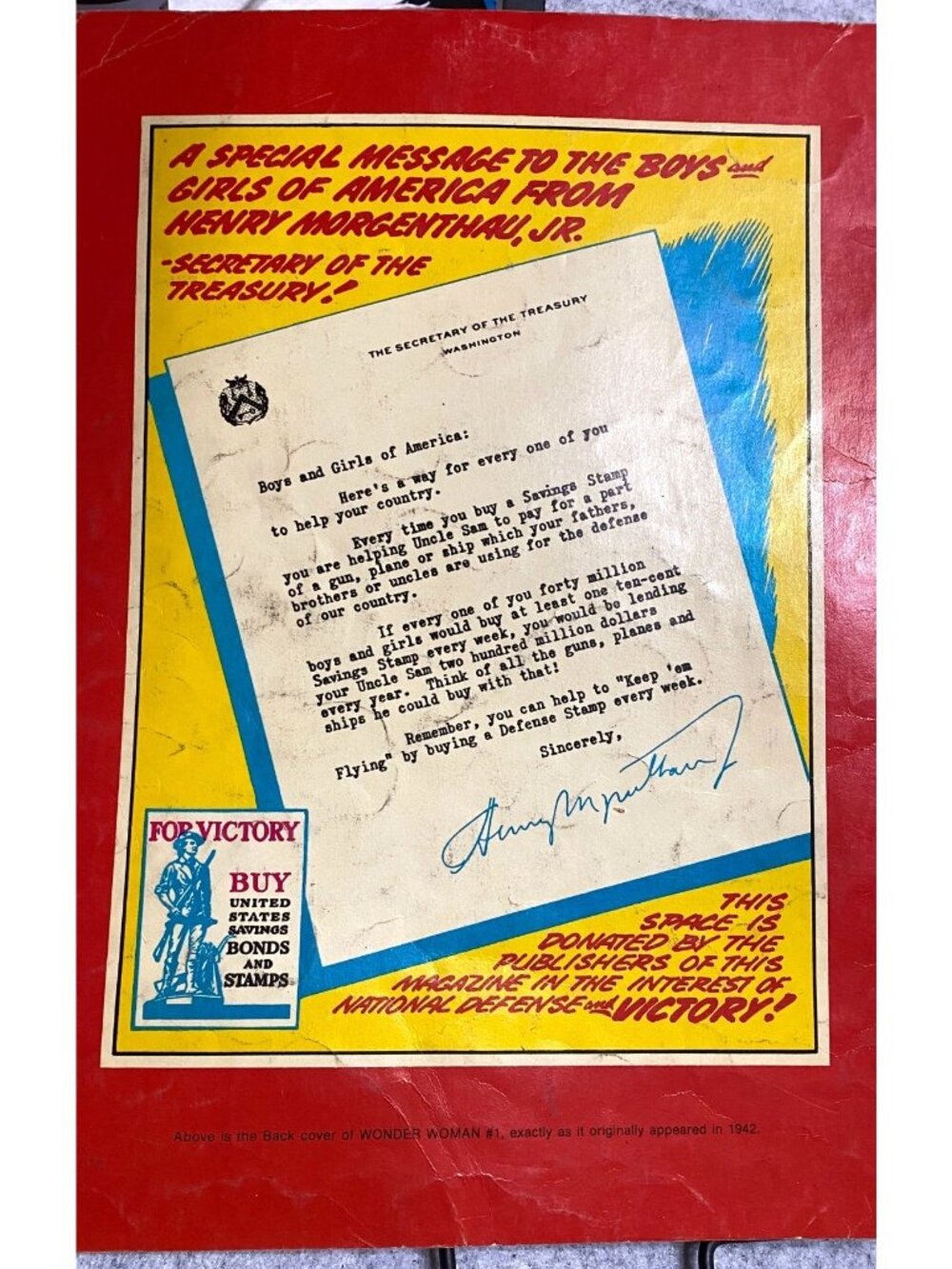 Famous First Edition Wonder Woman No. 1 Summer Issue 1942 Reprint Limited Collec - Picture 6 of 16